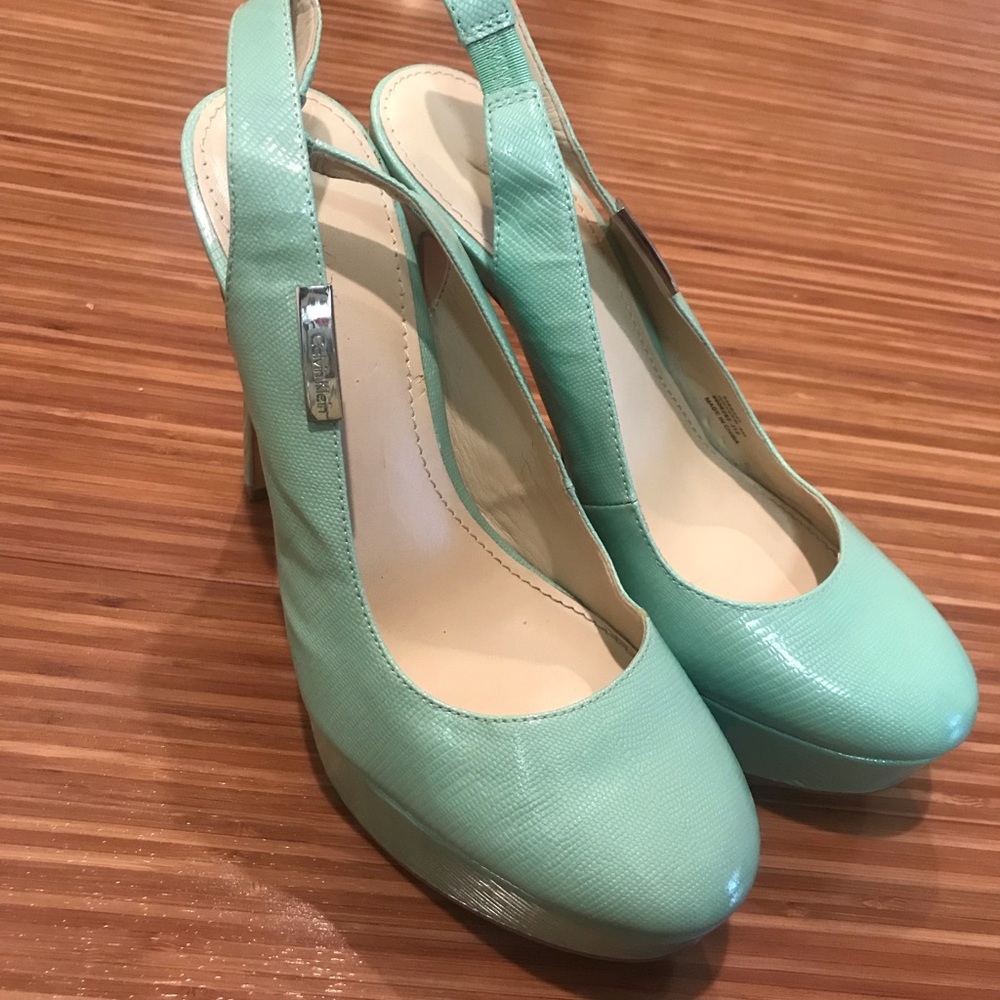 Calvin Klein Mint Gracen Heels